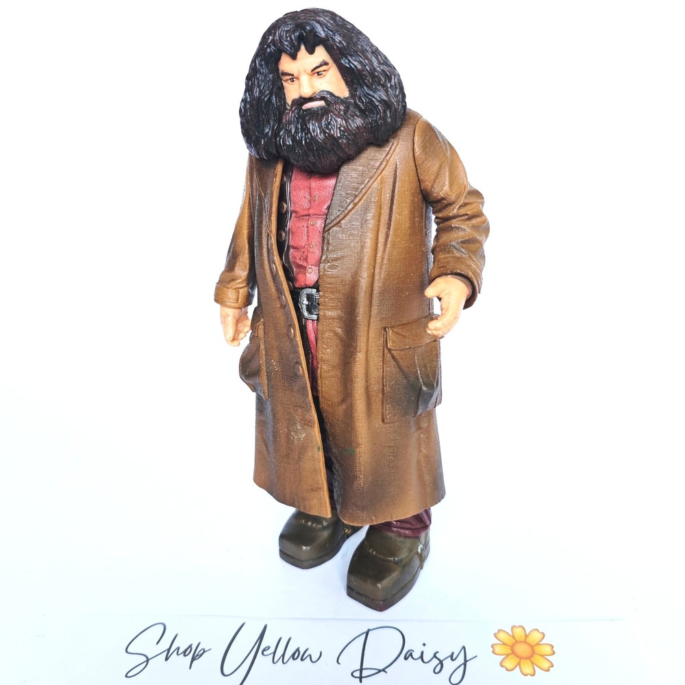 2001 Mattel Harry Potter Rubeus Hagrid 8 Inch Action Figure Vintage Toy Hogwarts